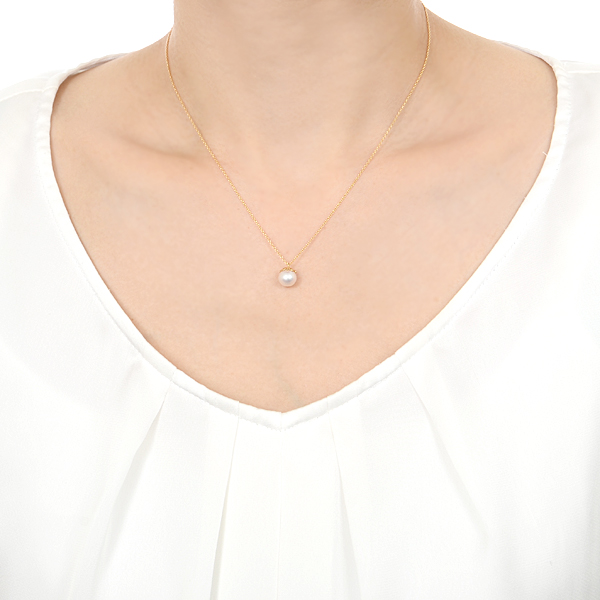 イエローゴールドネックレス