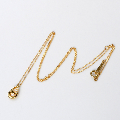 イエローゴールドネックレス