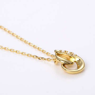 イエローゴールドネックレス