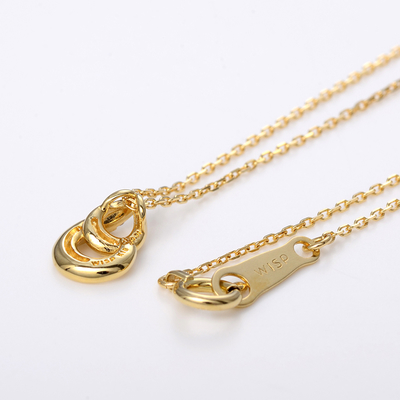 イエローゴールドネックレス