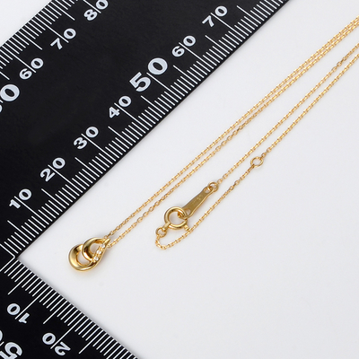 イエローゴールドネックレス