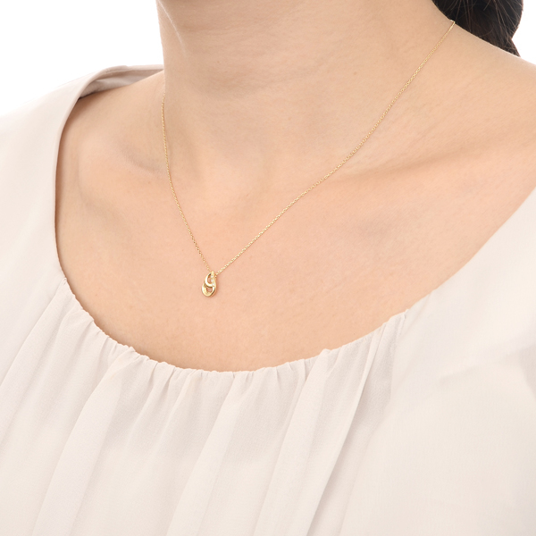 イエローゴールドネックレス