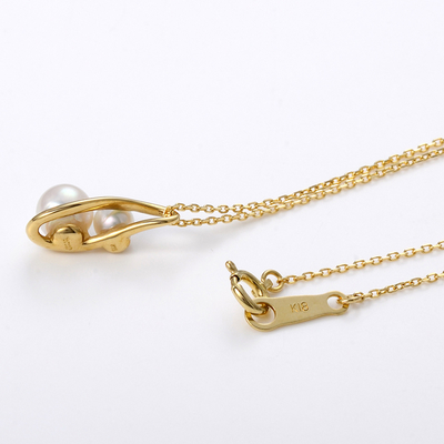 イエローゴールドネックレス