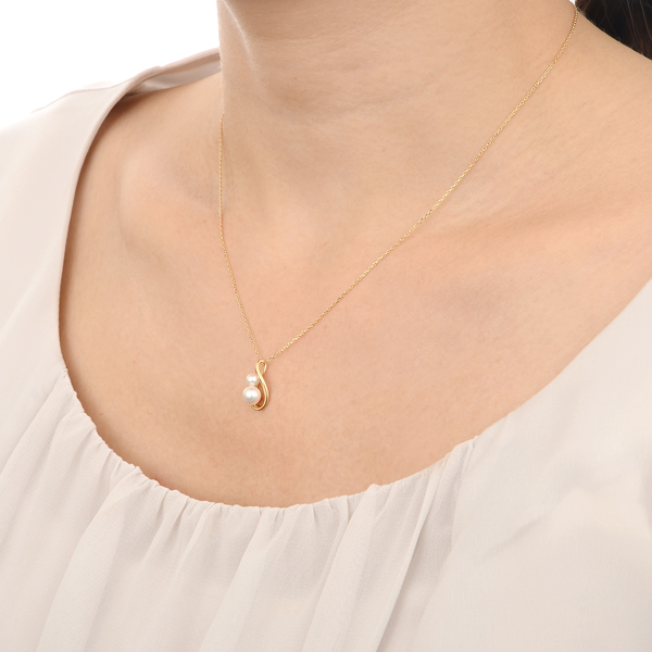 イエローゴールドネックレス