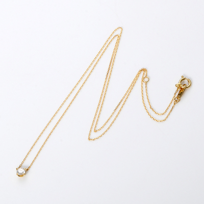 イエローゴールドネックレス