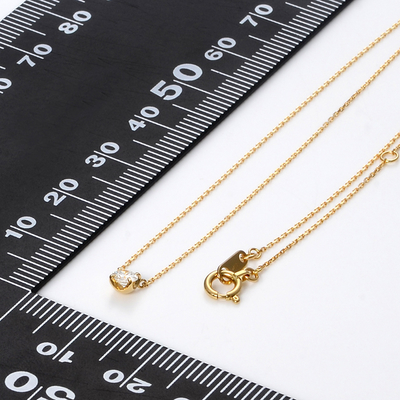 イエローゴールドネックレス