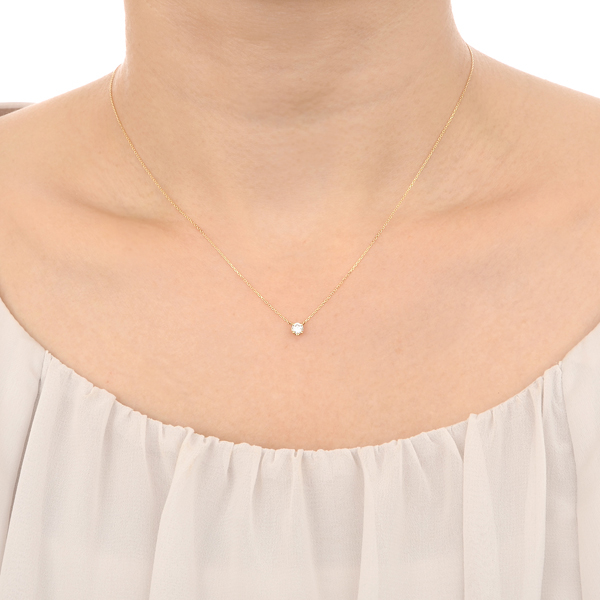 イエローゴールドネックレス