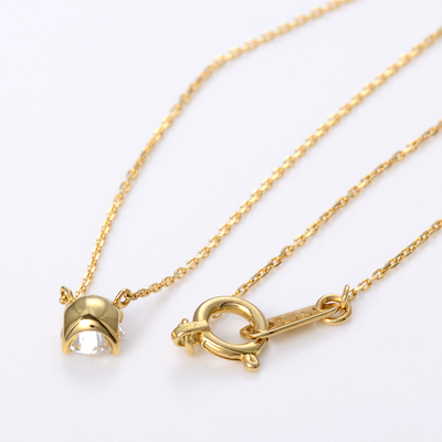 イエローゴールドネックレス