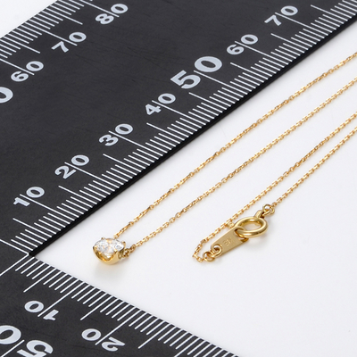 イエローゴールドネックレス