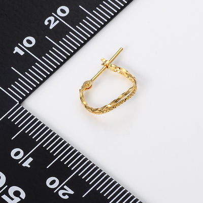 イエローゴールドピアス