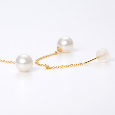 イエローゴールドピアス