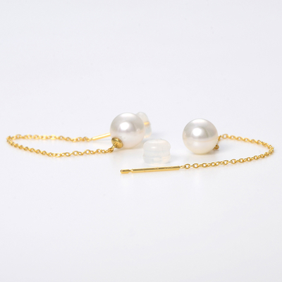 イエローゴールドピアス