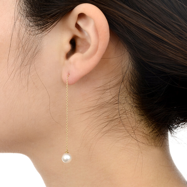 イエローゴールドピアス