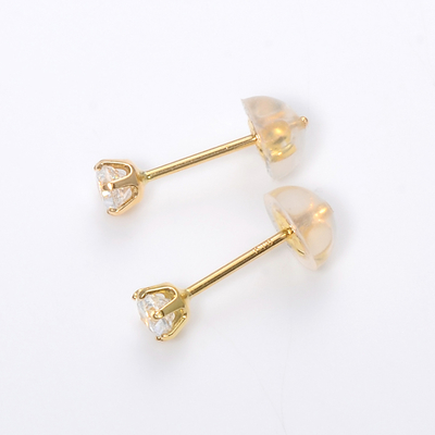 イエローゴールドピアス