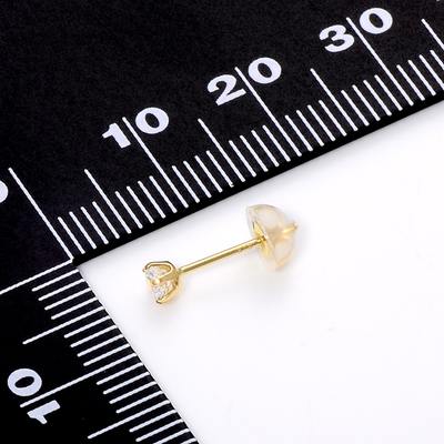 イエローゴールドピアス