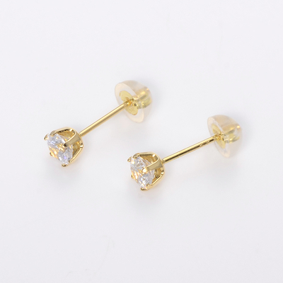 イエローゴールドピアス