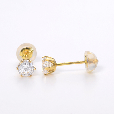 イエローゴールドピアス