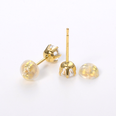 イエローゴールドピアス