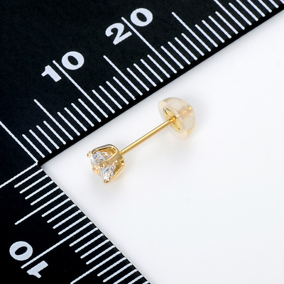 イエローゴールドピアス