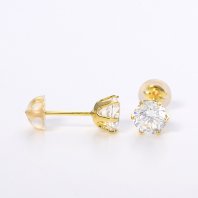 イエローゴールドピアス