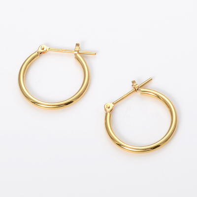 イエローゴールドピアス