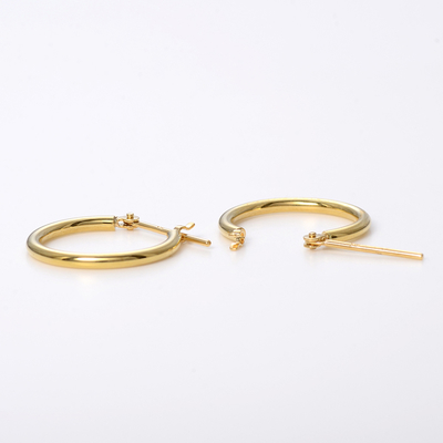 イエローゴールドピアス