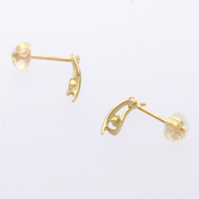 イエローゴールドピアス