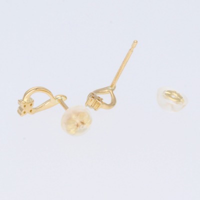 イエローゴールドピアス