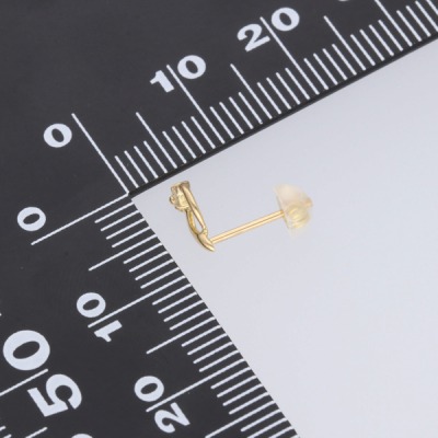 イエローゴールドピアス