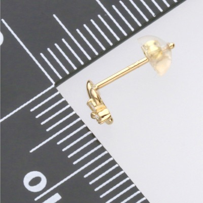 イエローゴールドピアス