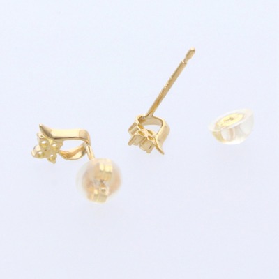 イエローゴールドピアス