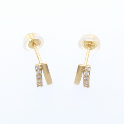 イエローゴールドピアス