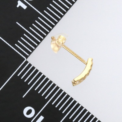 イエローゴールドピアス