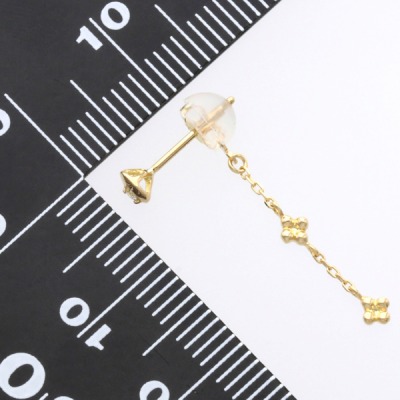 イエローゴールドピアス