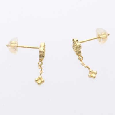 イエローゴールドピアス