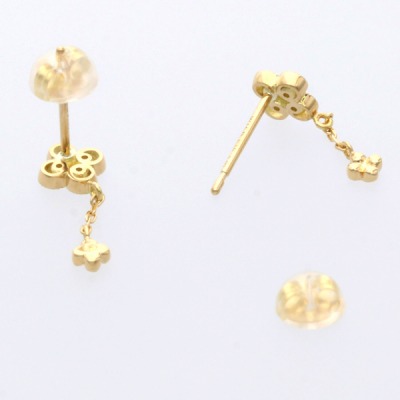 イエローゴールドピアス