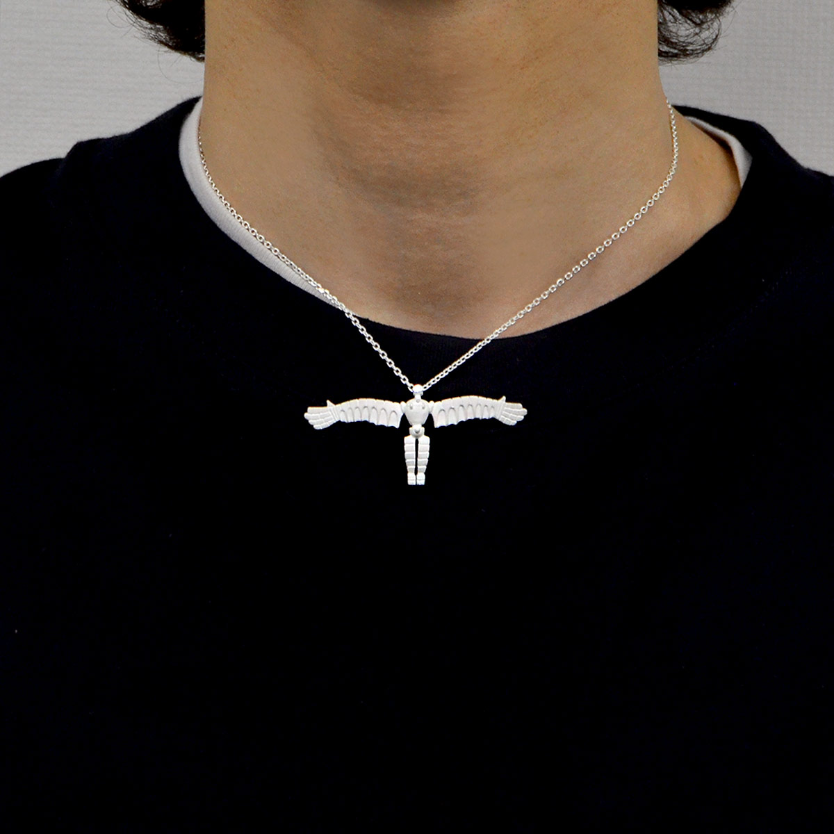 シルバーネックレス
