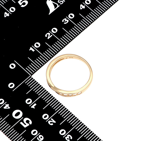 イエローゴールドリング