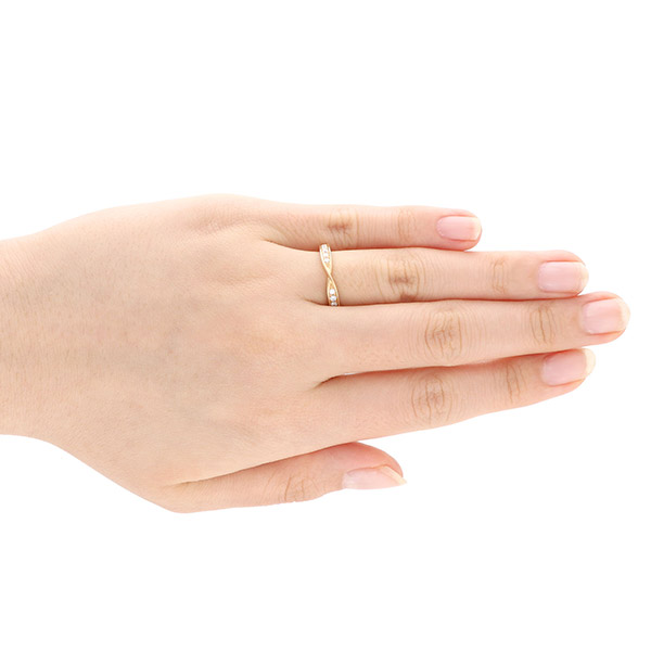 イエローゴールドリング