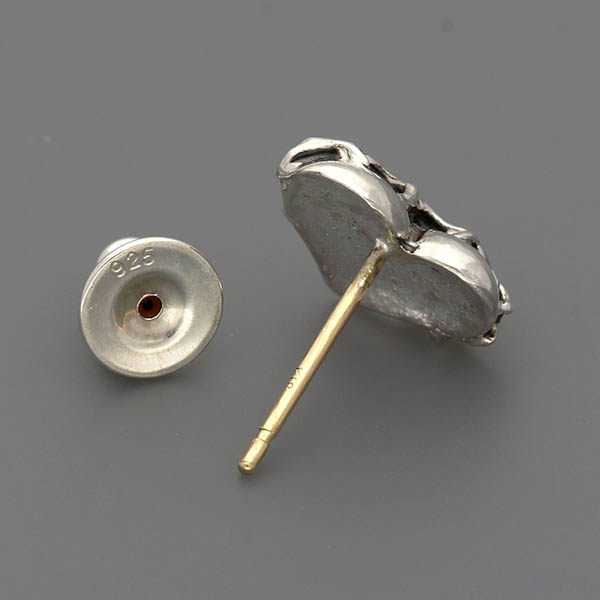 シルバースタッドピアス(片耳用)