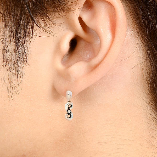 シルバーピアス(片耳用)