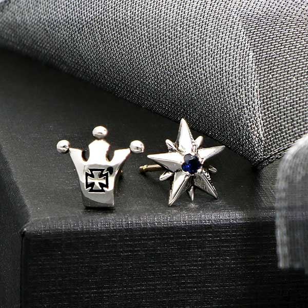 シルバーピアス(片耳用)