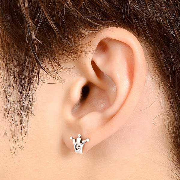 シルバーピアス(片耳用)