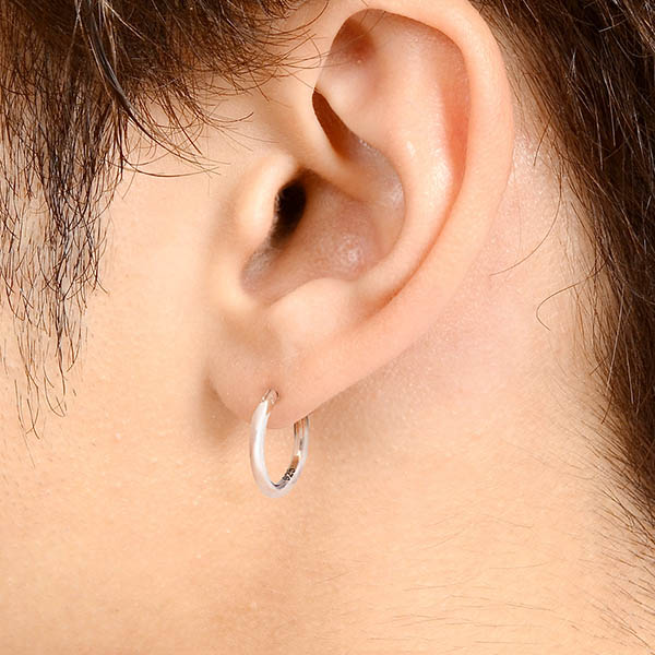 シルバーピアス(片耳用)