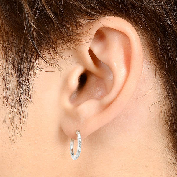 シルバーピアス(片耳用)