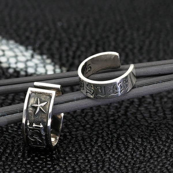 シルバーイヤーカフ