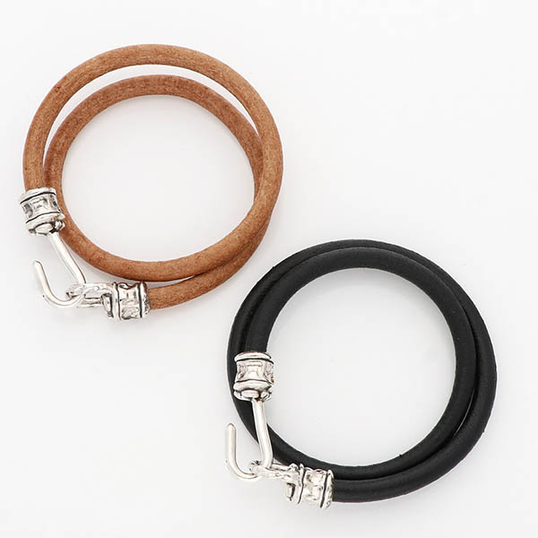 レザーペアブレスレット