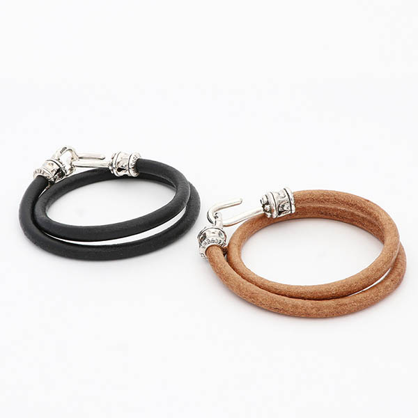 レザーペアブレスレット