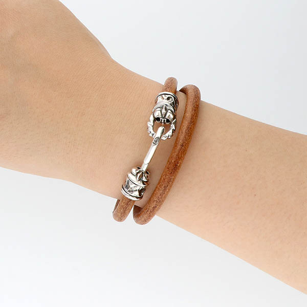 レザーペアブレスレット