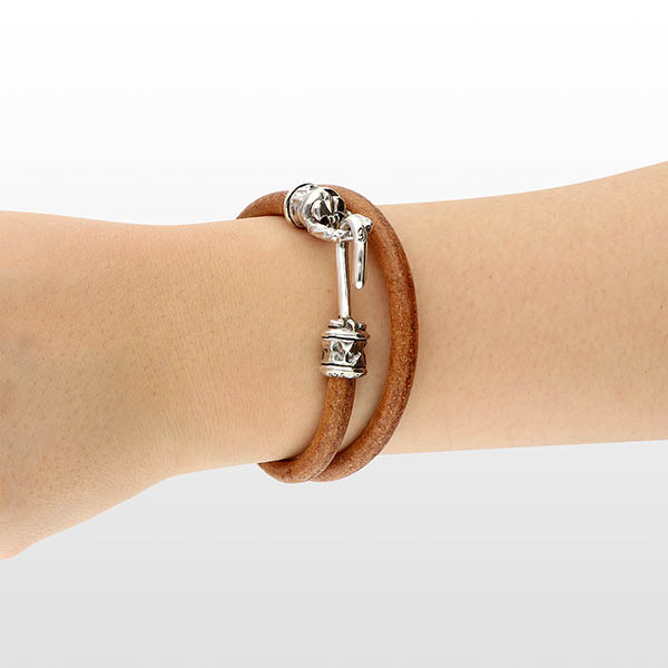 レザーペアブレスレット